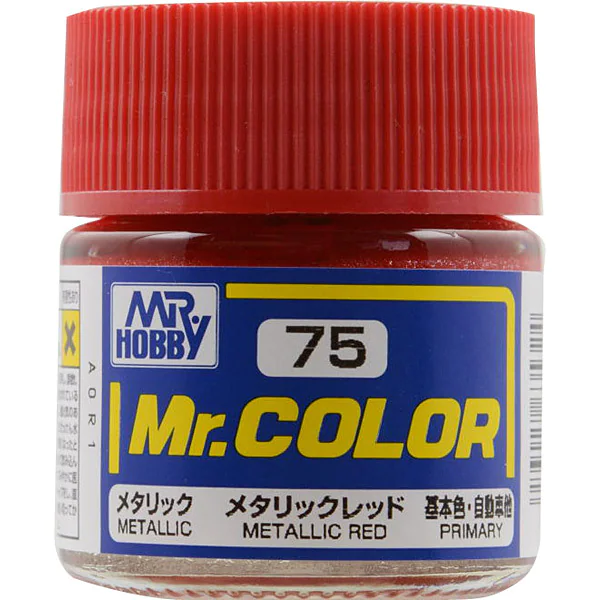mr 75 metallic red