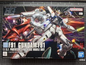 投稿についてもっと詳しく HG ガンダムF91　パーツリスト