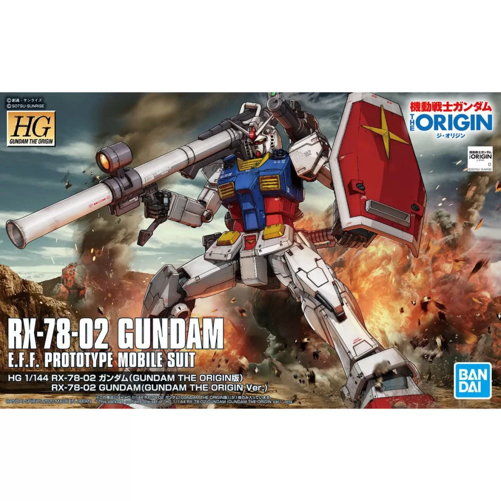 026　RX-78-02 ガンダム(GUNDAM THE ORIGIN版)