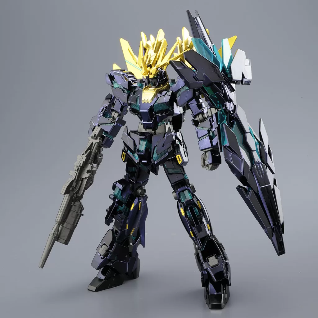025 ユニコーンガンダム2号機 バンシィ・ノルン(デストロイモード) グリーンフレーム チタニウムフィニッシュVer.