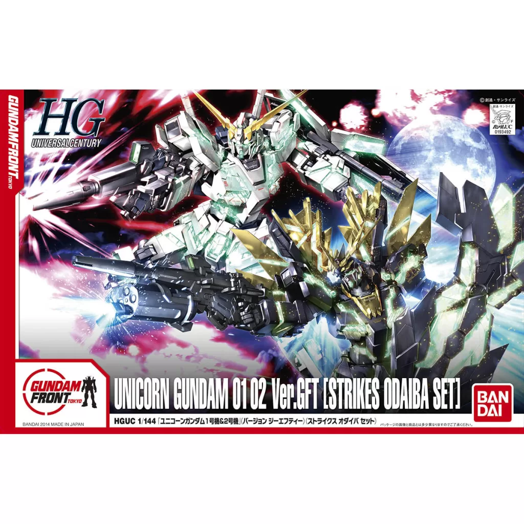 024　ユニコーンガンダム1号機&2号機 Ver.GFT [ストライクス オダイバセット]