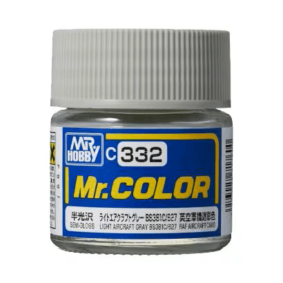 332　ライトエアクラフトグレーBS381C 627