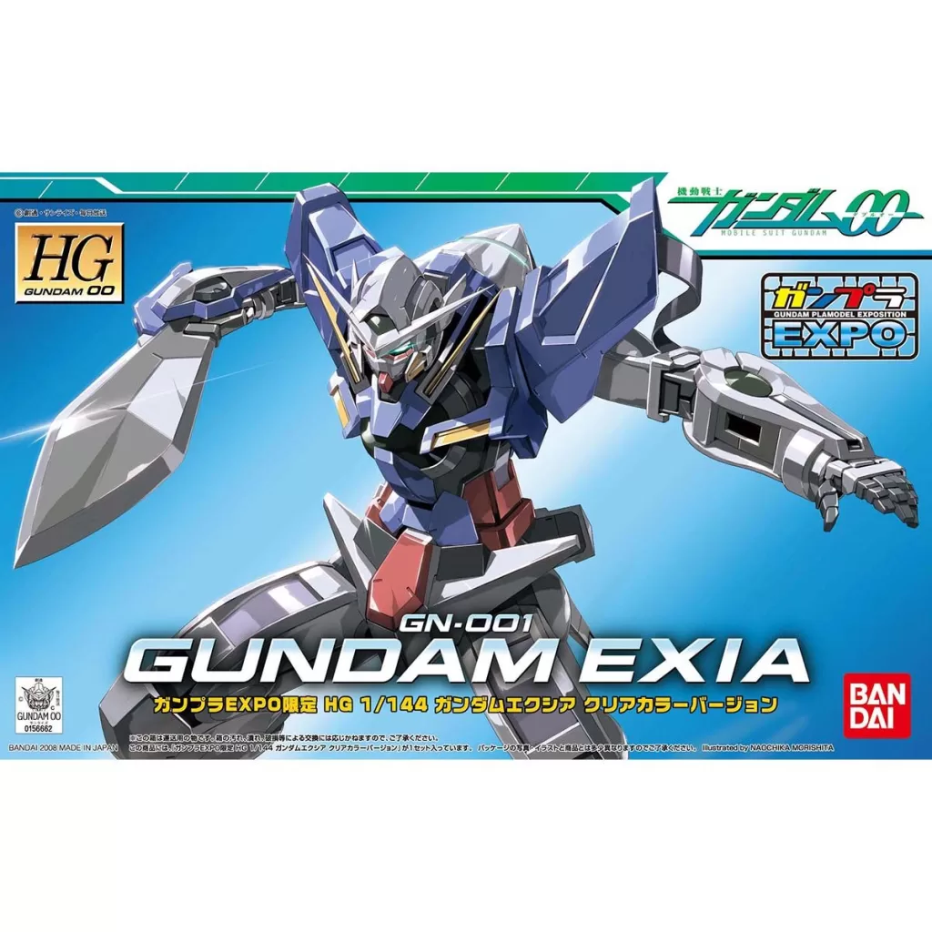002　ガンダムエクシア クリアカラーバージョン