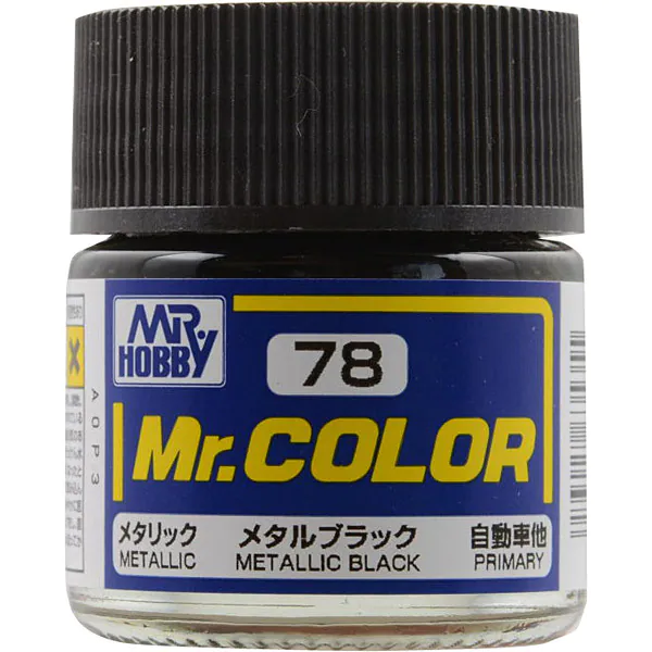 mr 78 metallic black