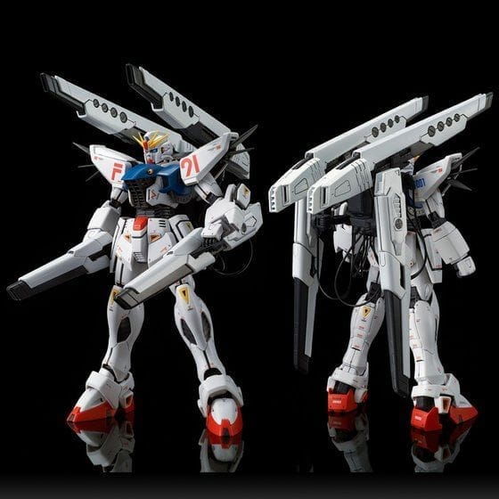 112　ガンダムＦ９１ Ｖｅｒ．２．０ バックキャノン装着型 ＆ ツイン・ヴェスバー装着型