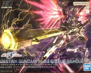 投稿についてもっと詳しく HG　デスティニーガンダムSpecⅡ ＆ ゼウスシルエット　パーツリスト