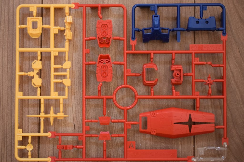 EXPOガンダムAパーツ